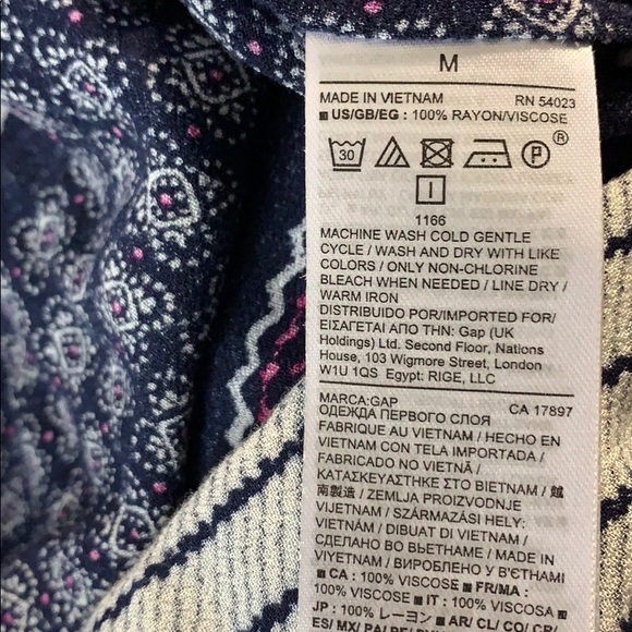 NWOT Gap boho top - Picture 3 of 5